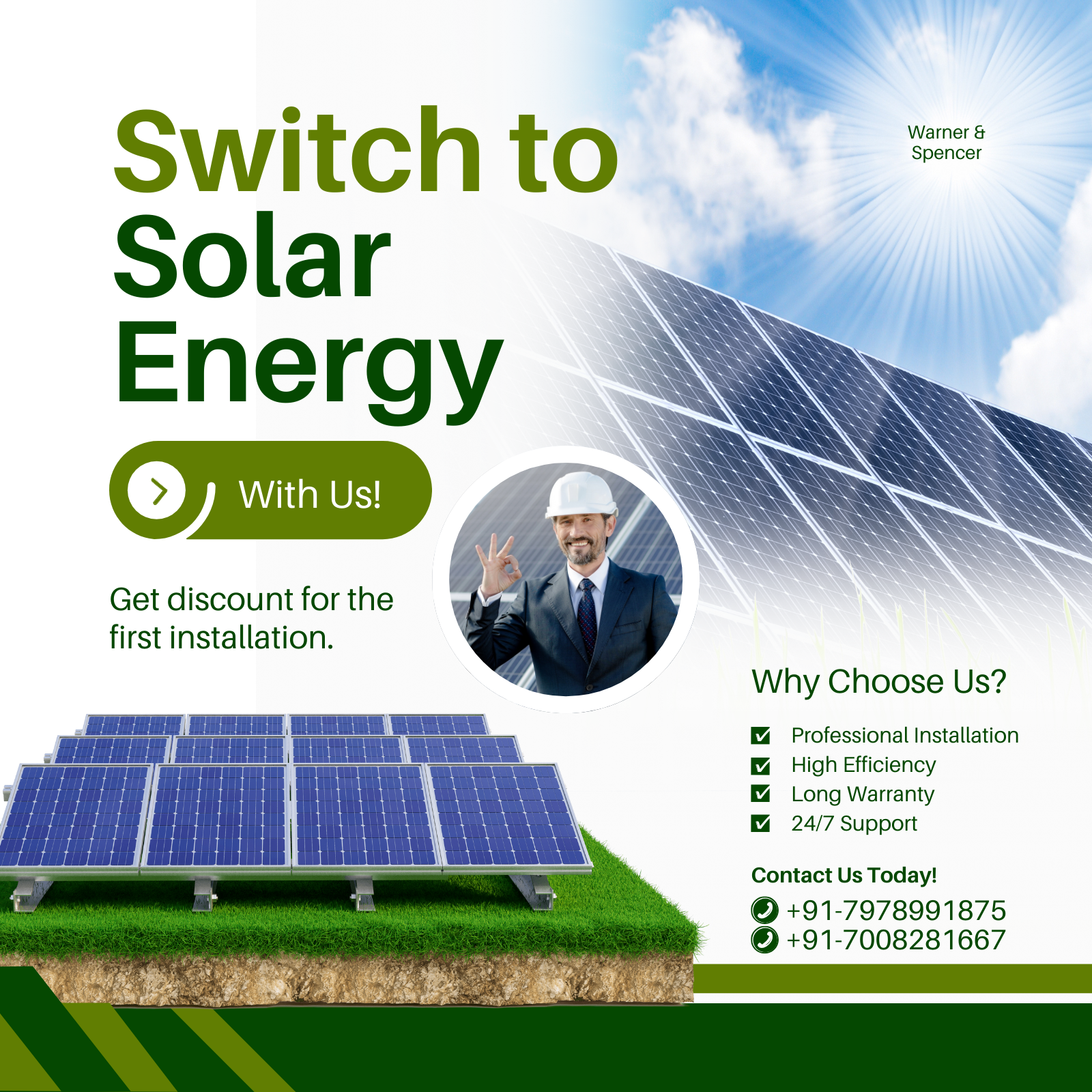 Solar rooftop installation
